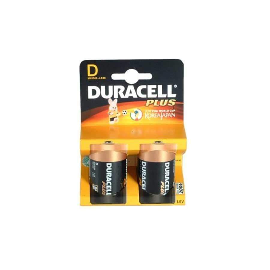 DIY  -  Duracell Plus Power D Batteries 2 Pack  -  50008601
