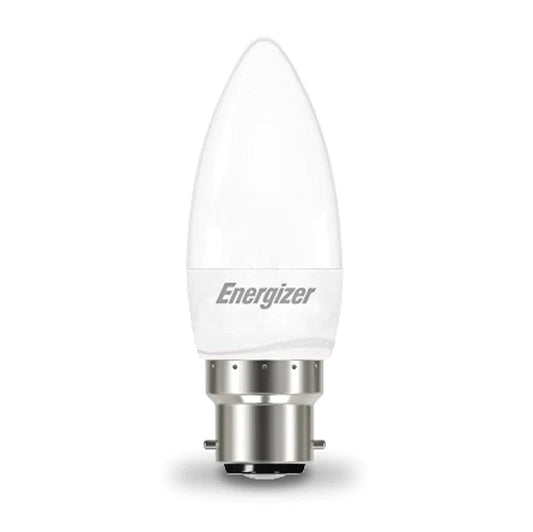 Lights  -  Energizer Led Opal Candle Light Bulb Cool White B22 40W  -  60003311
