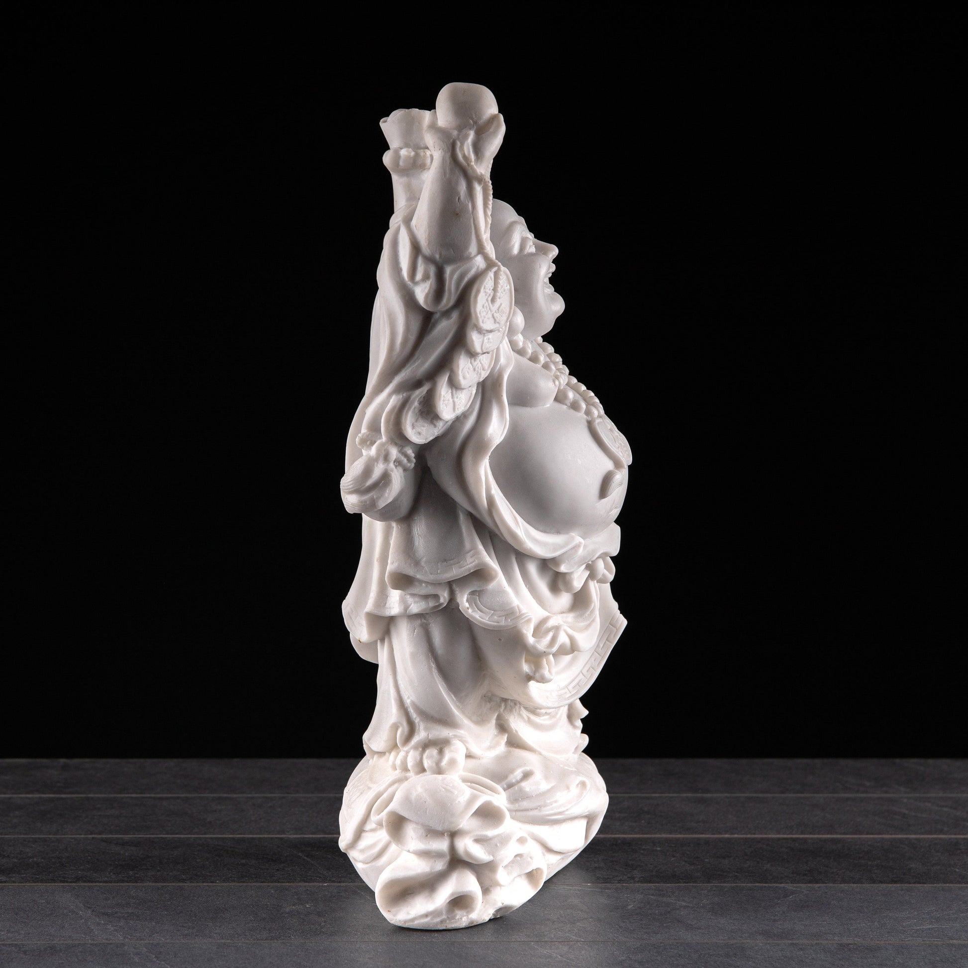 Gardening  -  White Hands Lifted Buddha Ornament 45cm  -  60002513