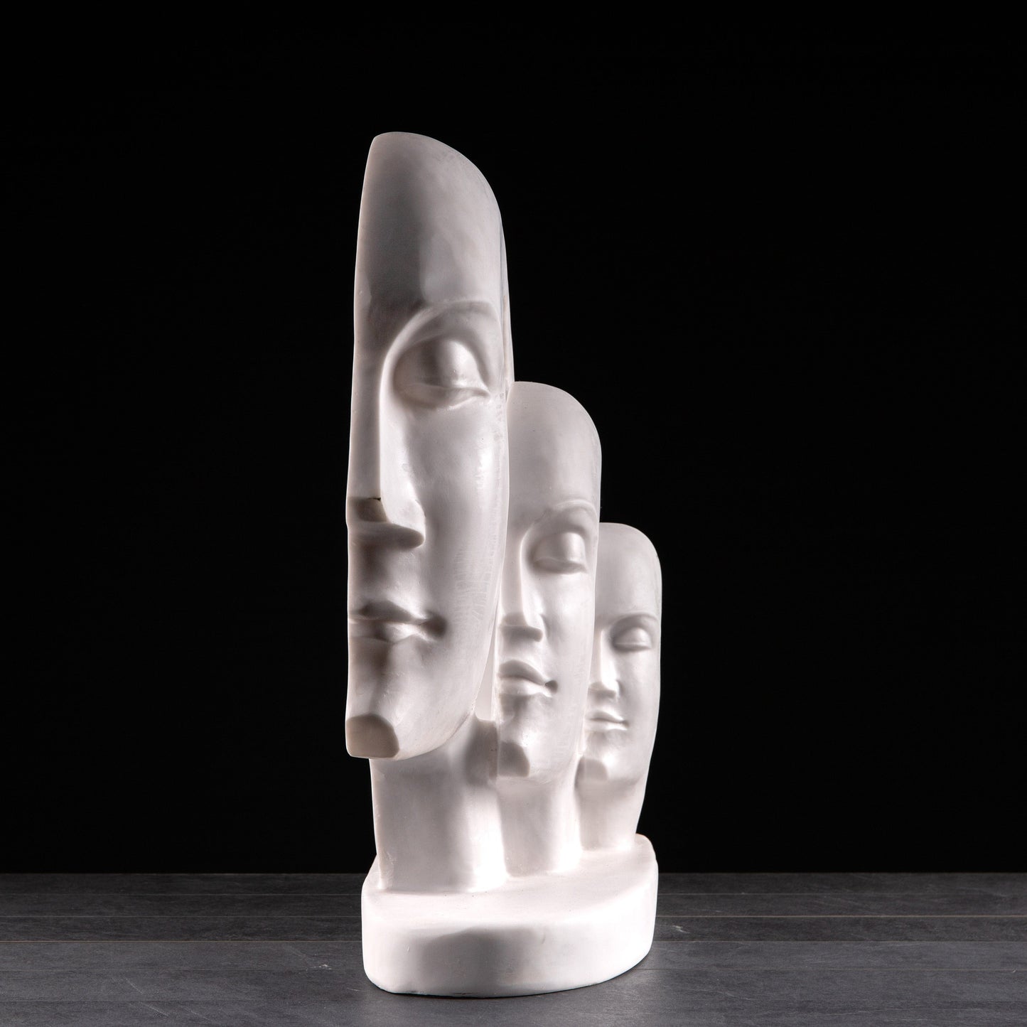 Gardening  -  White Marble Evolution Statue 70cm  -  60002485