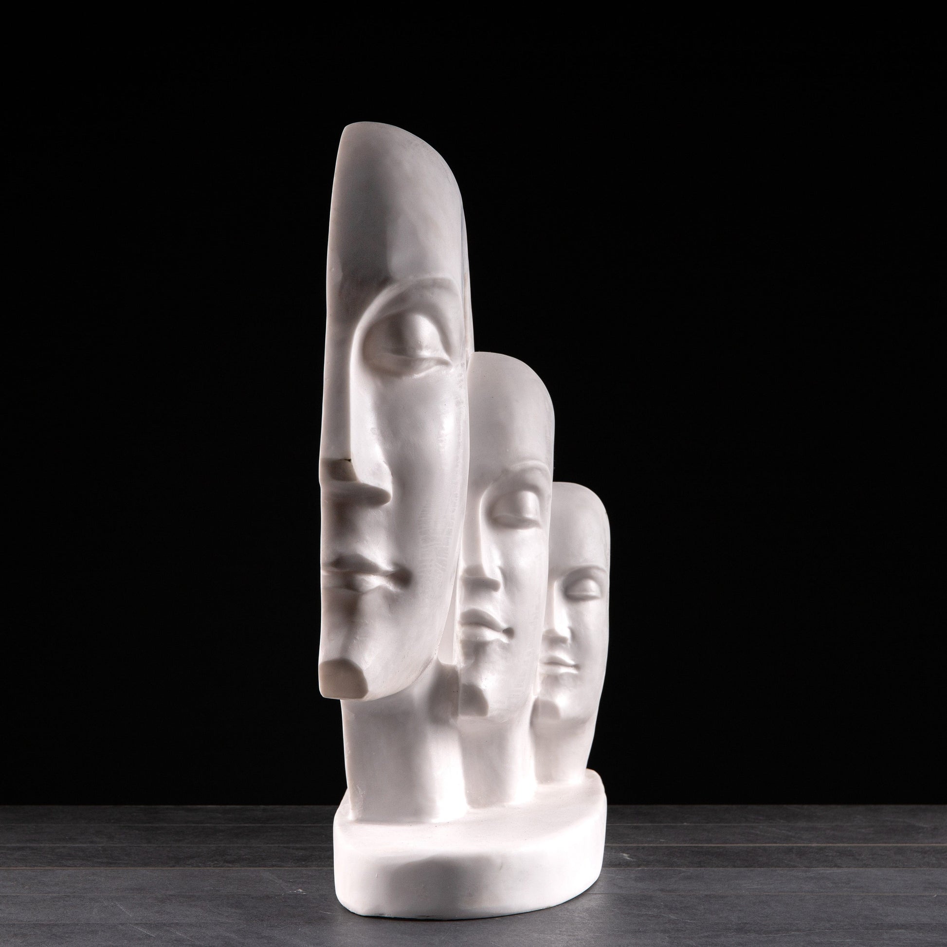 Gardening  -  White Marble Evolution Statue 70cm  -  60002485