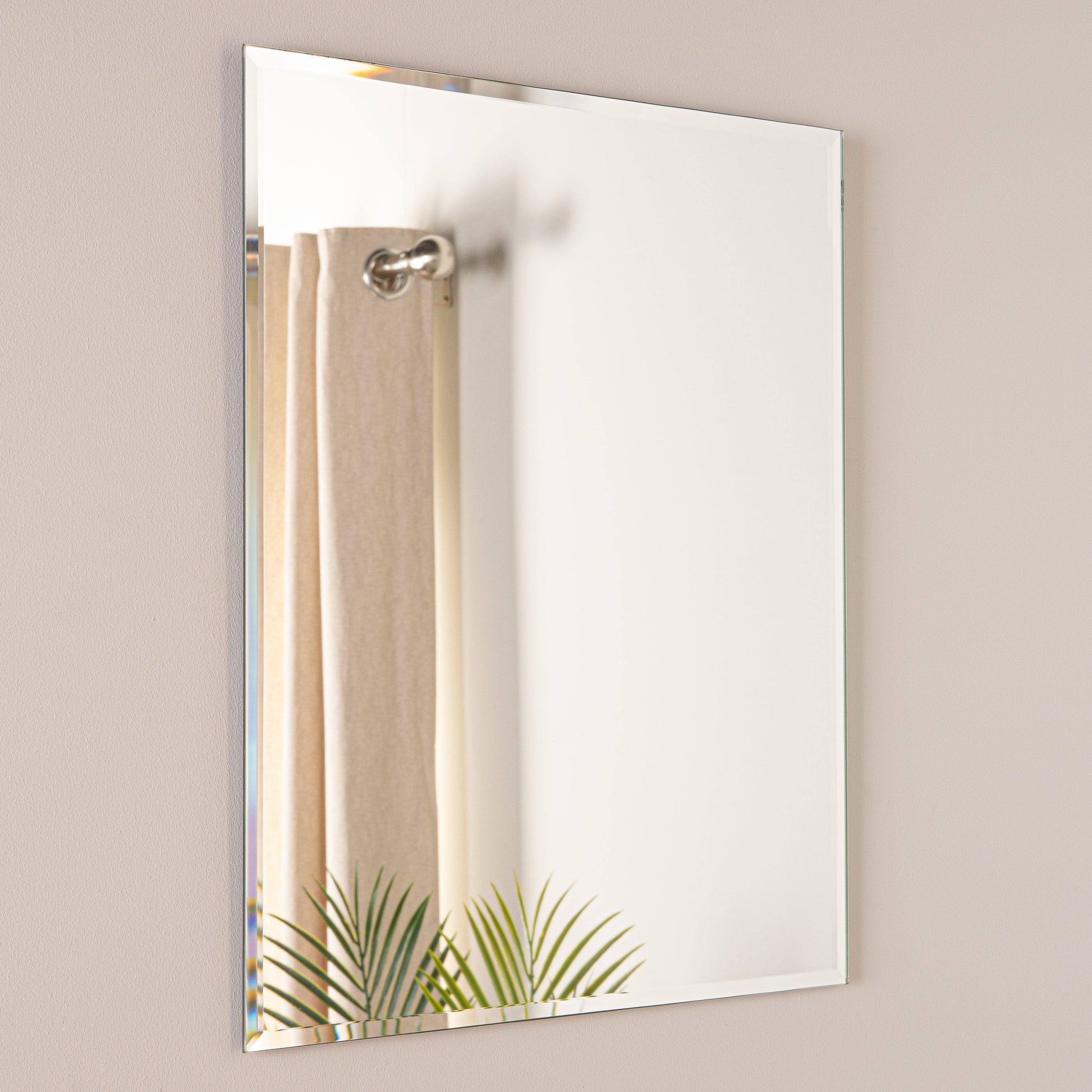 Mirrors  -  Euro Mirror Rectangle Bevelled - 50 x 40cm  -  50155662