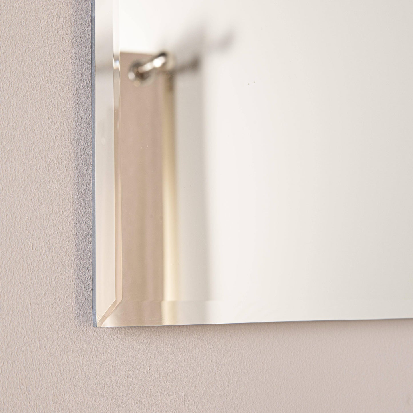 Mirrors  -  Euro Mirror Round Top Bev 40X40  -  50155661