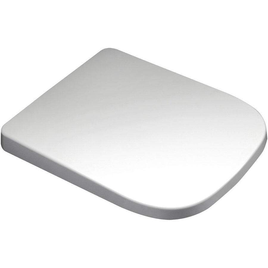 Homeware  -  Euroshowers Square White Soft Close Toilet Seat  -  50143015
