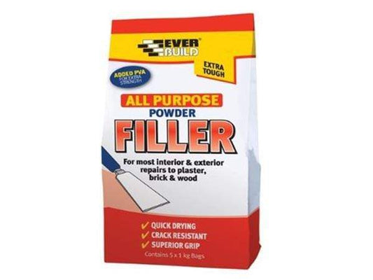 Paint  -  Everbuild 5Kg All Purpose Powder Filler  -  50091941