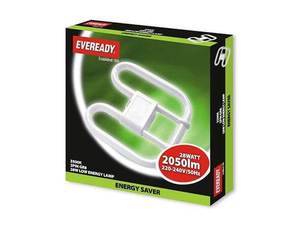 Lights  -  Eveready 28W 2 Pin Energy Saving 240V Lamp  -  50061568