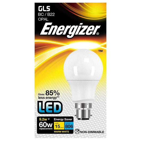 Lights  -  Eveready 9.2W Gls B22 Led Energizer Bulb  -  50120845
