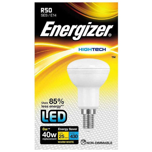 Lights  -  Eveready Warm White 6W Ses E14 Led Energizer Bulb  -  50127308