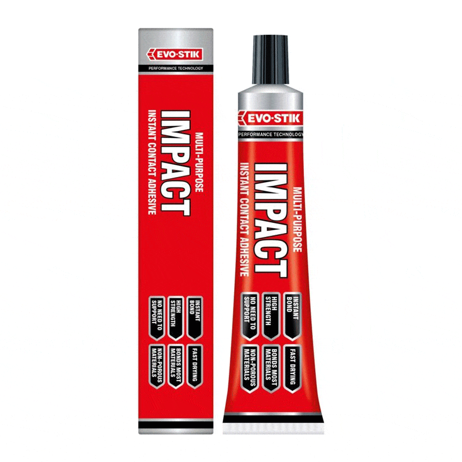 DIY  -  Evo-Stick Impact Adhesive - Small 30G Tube  -  00303095