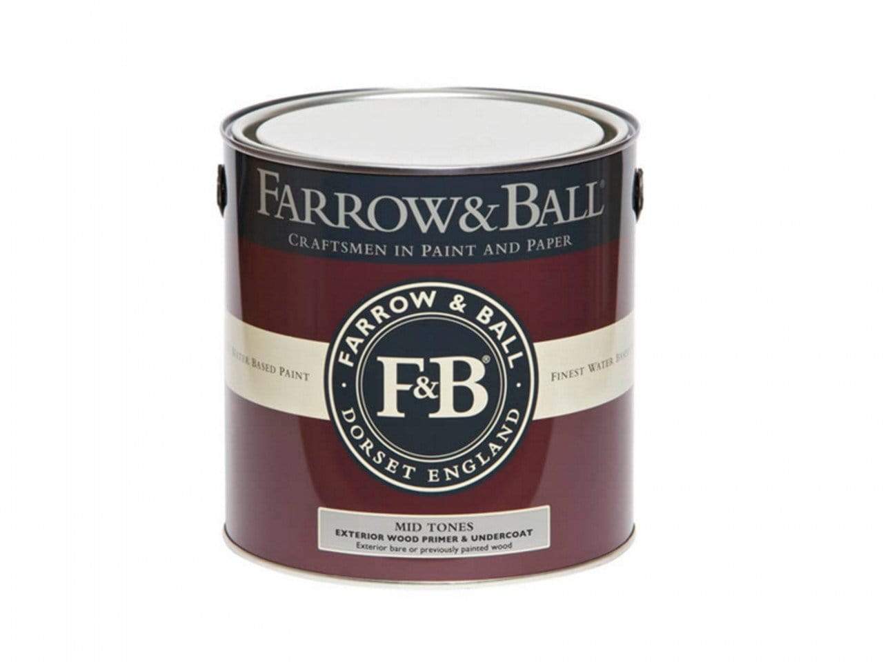 Paint  -  Farrow And Ball 750Ml Exterior Wood Primer And Undercoat Light Tones  -  50124512