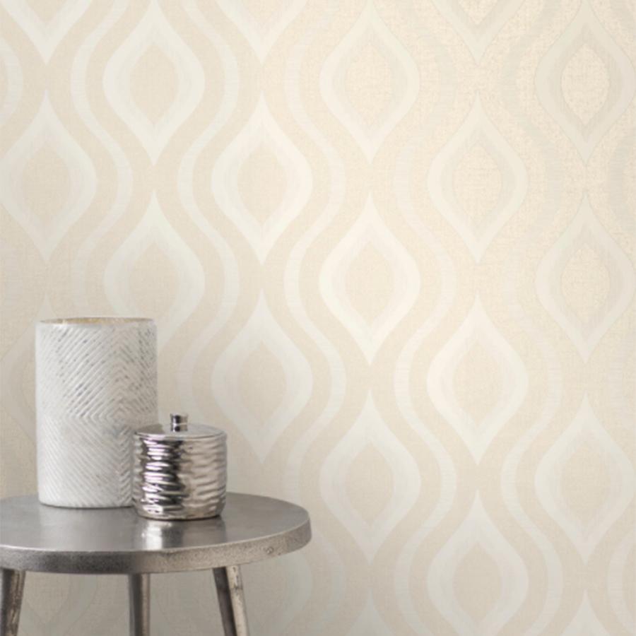 Wallpaper  -  Fine Decor Quartz Geometric Gold Glitter Wallpaper - FD41973  -  50137097