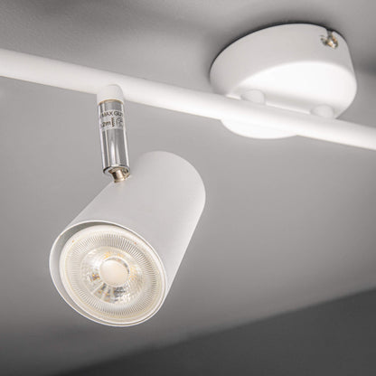 Lights  -  Forum Lighting Harvey 4 Light Spotlight Bar White Ceiling Light  -  50148222