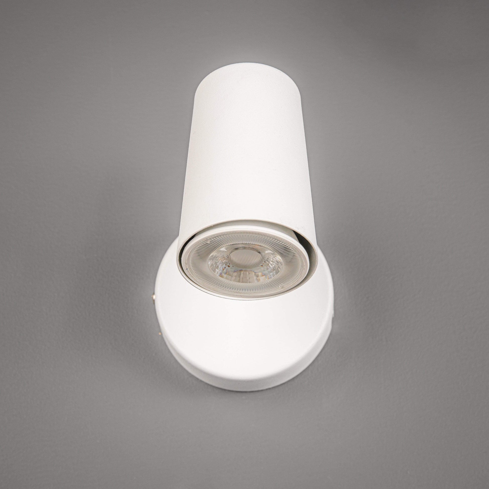 Lights  -  Forum Lighting Harvey Single Spotlight White Ceiling Light  -  50148224