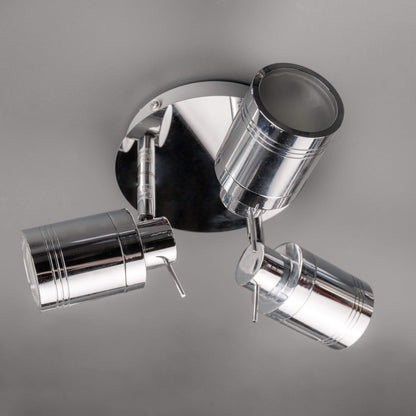 Lights  -  Forum Scorpius Polished Chrome 3 Ceiling Light  -  50122357