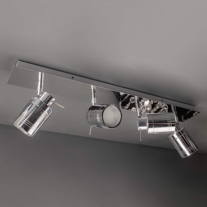 Lights  -  Forum Scorpius Polished Chrome 4 Spot Light Ceiling Light  -  50122358