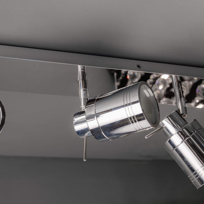 Lights  -  Forum Scorpius Polished Chrome 4 Spot Light Ceiling Light  -  50122358
