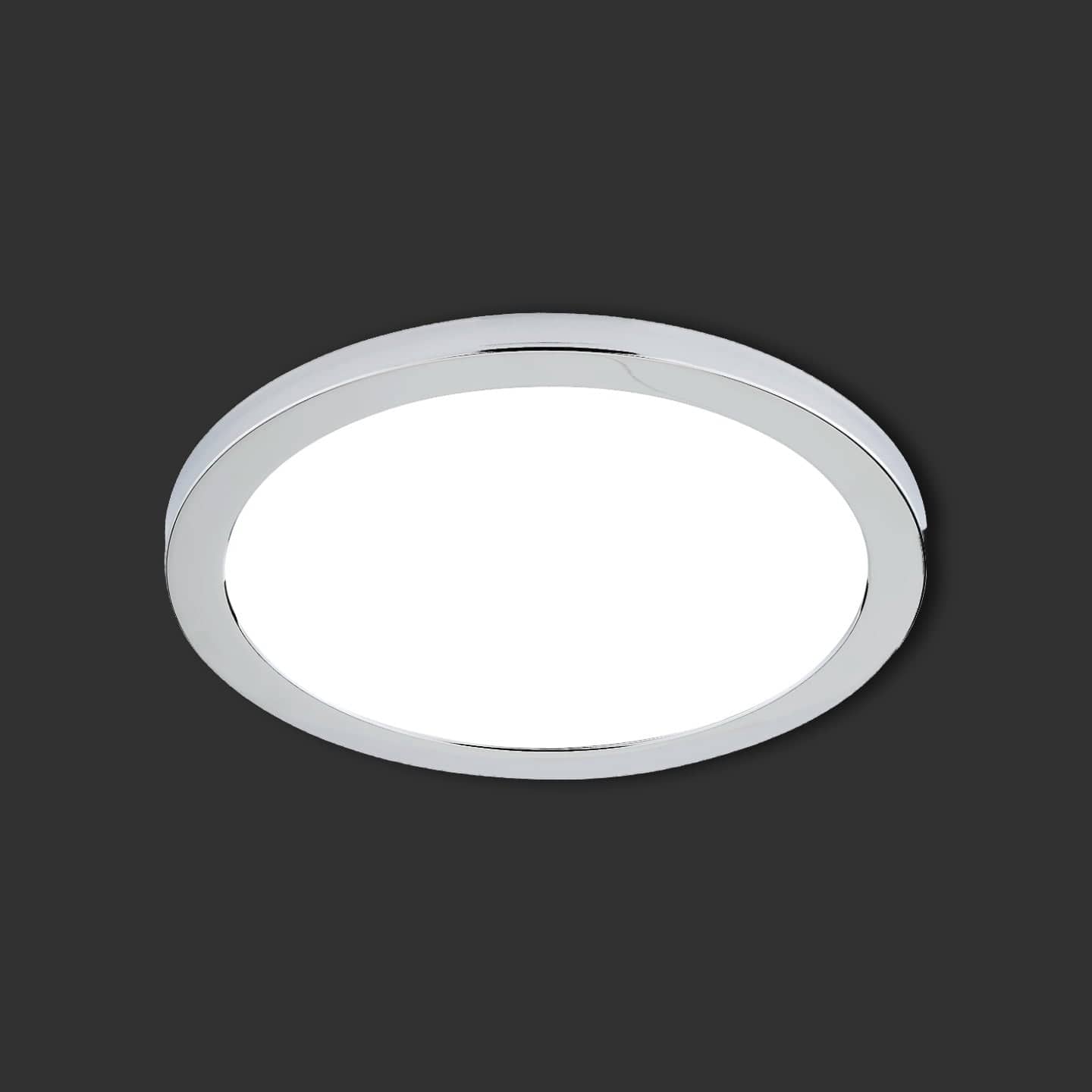 Lights  -  Forum Spa Chrome Magnetic Ring For 24W Tauri Flush Bathroom Light  -  50155602