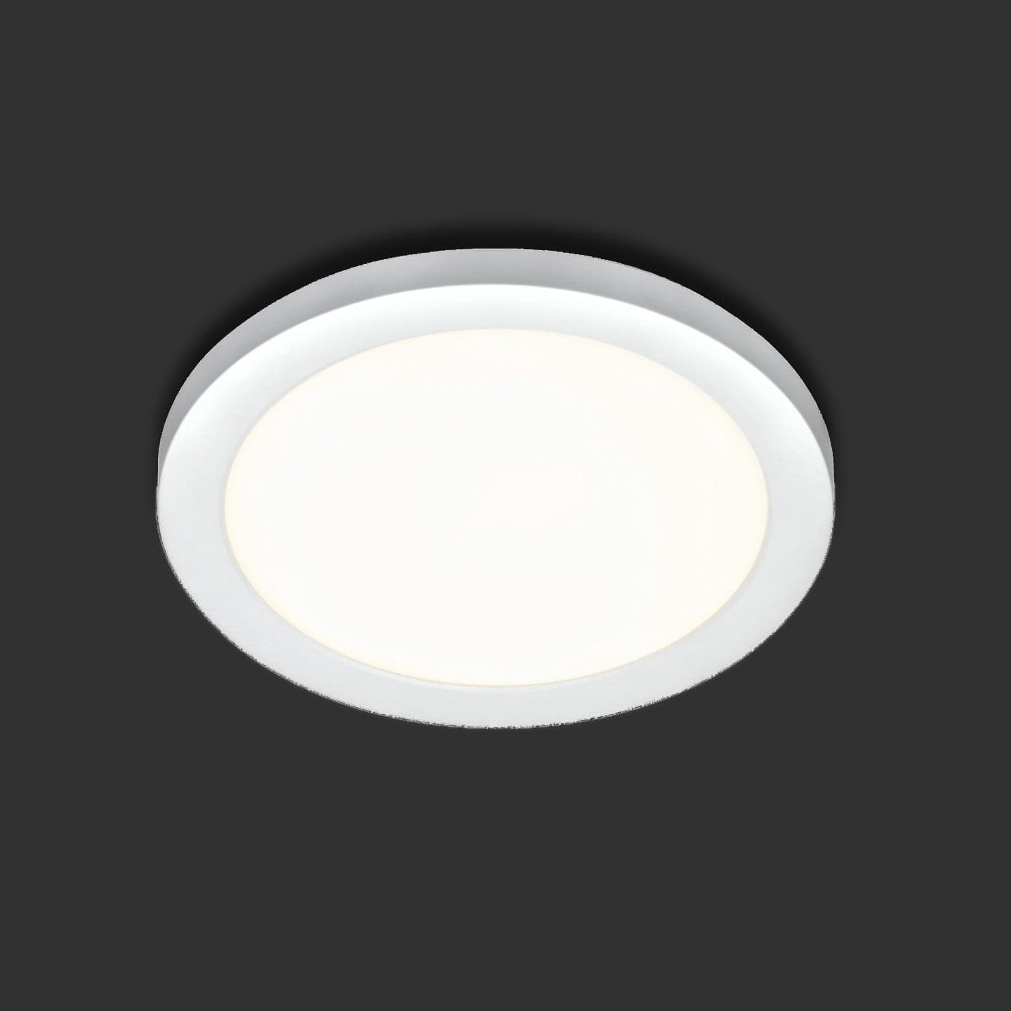 Lights  -  Forum Spa White Tauri 18W Led Flush Bathroom Light  -  50155596