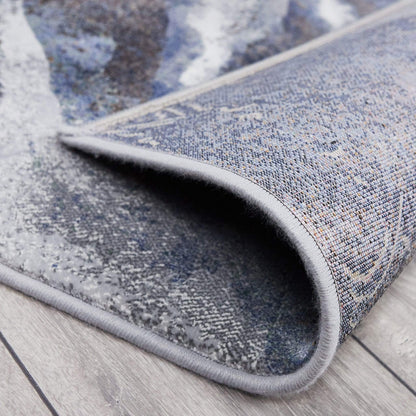 Rugs  -  Galleria Navy Modern Roxen Rug - Multiple Sizes  - 