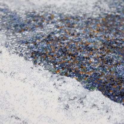 Rugs  -  Galleria Navy Modern Roxen Rug - Multiple Sizes  - 