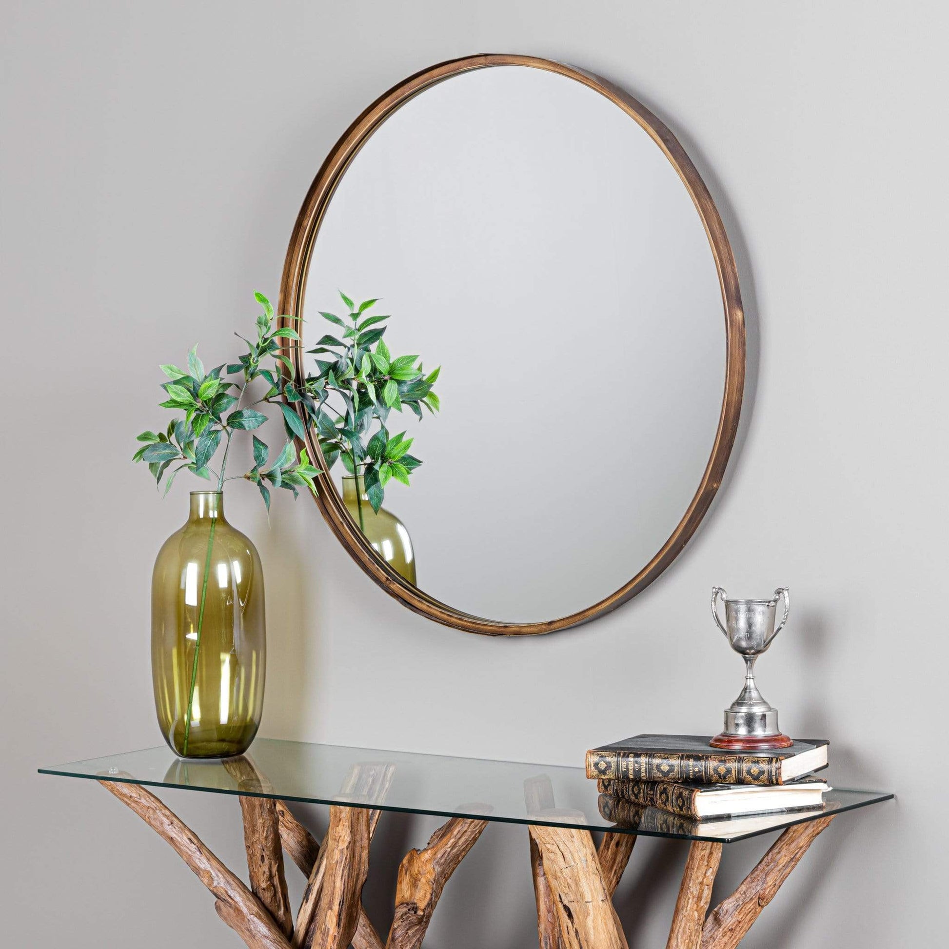 Gallery Greystoke Round Wall Mirror 468715 Taskers Online Store