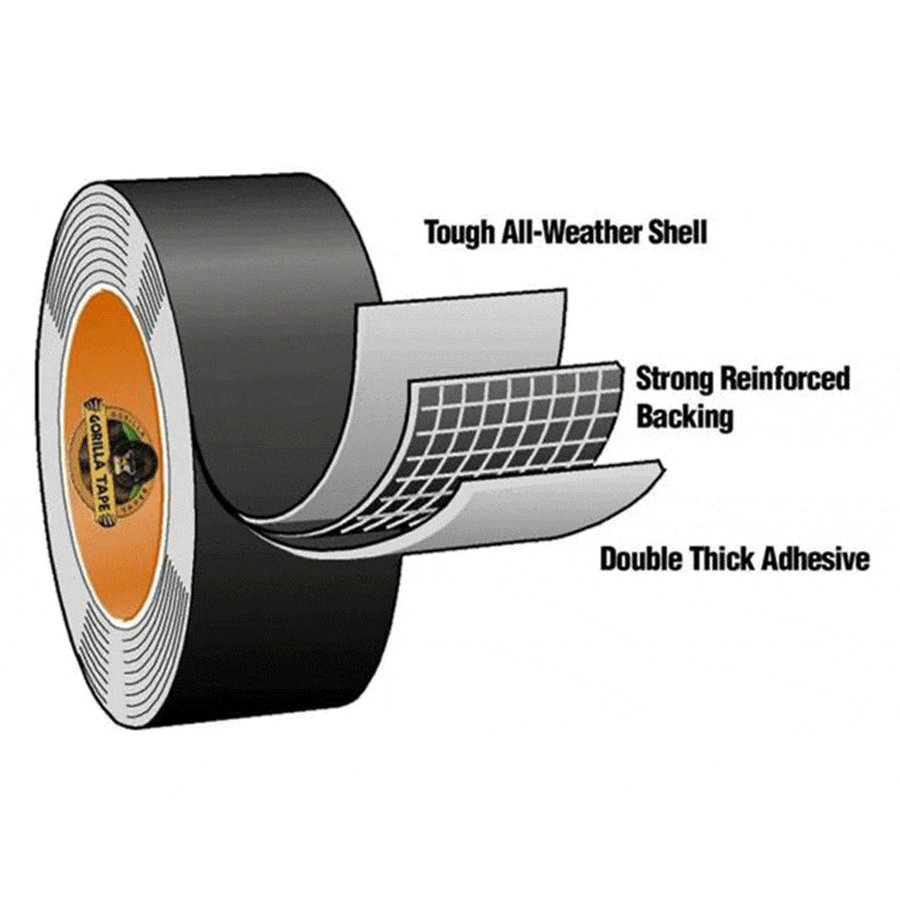 DIY  -  Gorilla Handy Roll Tape - 9 Metre X 25Mm  -  50136229