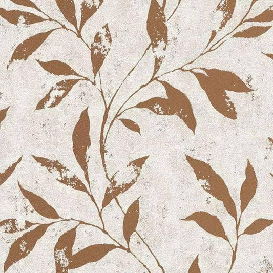 Wallpaper  -  Grandeco Even Neutral & Copper Wallpaper - A48303  -  60003779