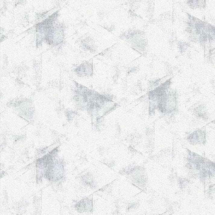 Wallpaper  -  Grandeco Even White & Silver Wallpaper - A48501  -  60003785