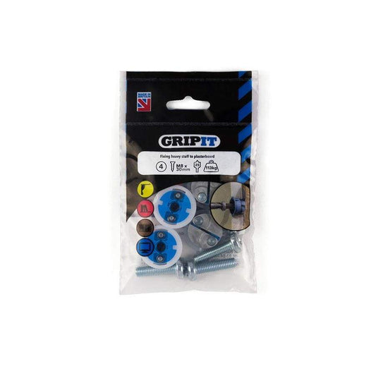 Pictures  -  Gripit Pack Of 4 Blue Plasterboard Fixing 25Mm  -  50142480