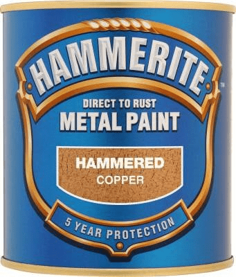 Paint  -  Hammerite Hammered Copper 250Ml  -  00476577