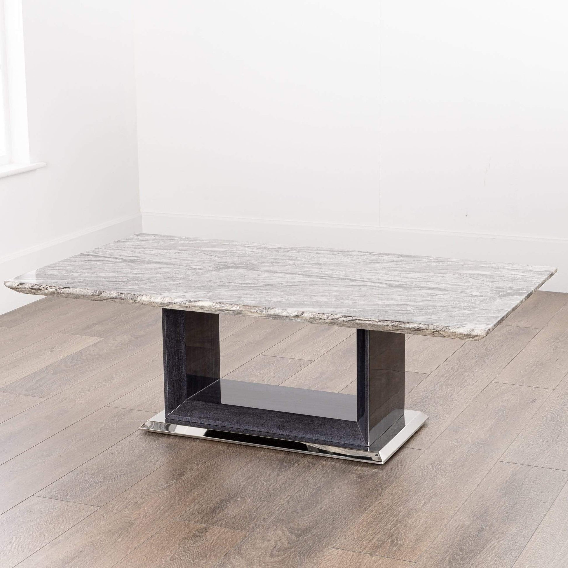 Furniture  -  Helena Grey Marble Coffee Table  -  50140762