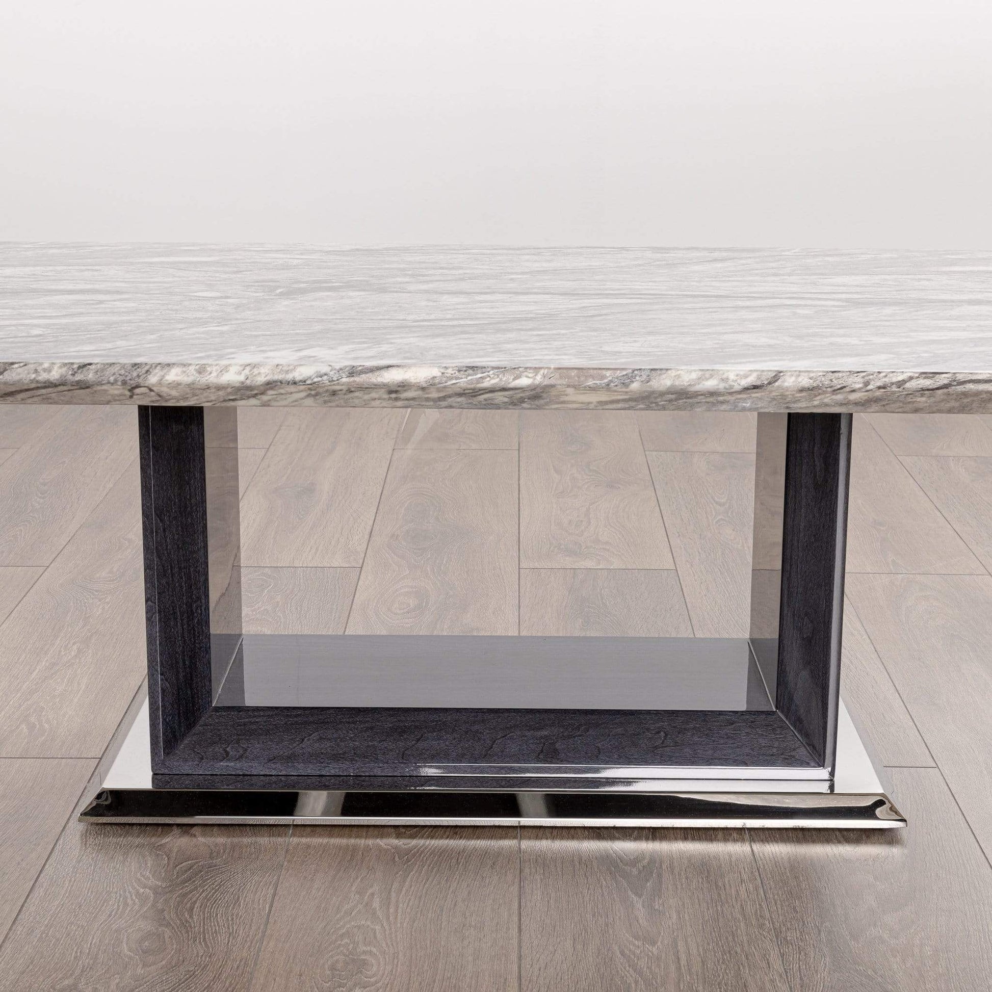 Furniture  -  Helena Grey Marble Coffee Table  -  50140762