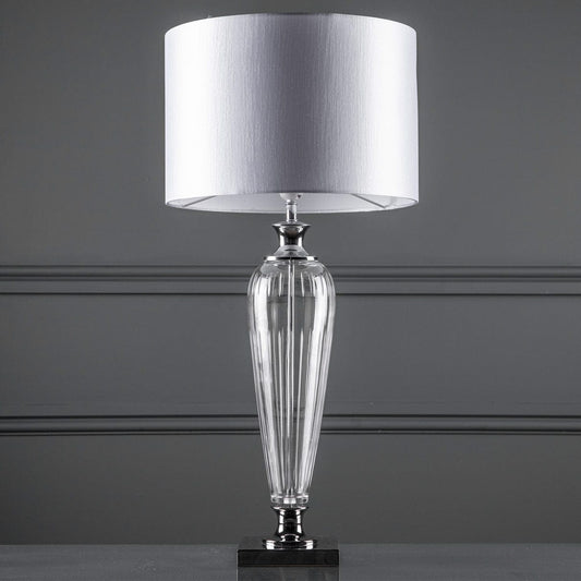 Lights  -  Hinton Glass Table Lamp  -  50085103