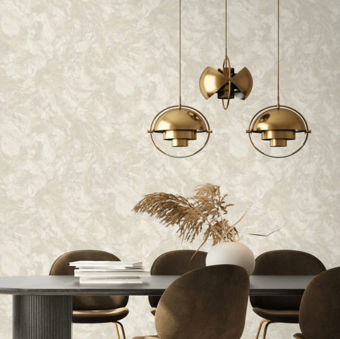 Wallpaper  -  Holden Calacatta Marble Bead Metallic Wallpaper - 99370  -  60001756