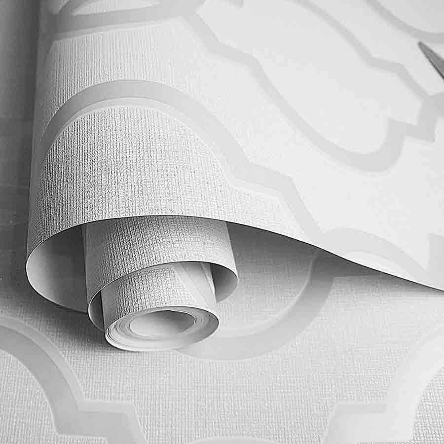 Wallpaper  -  Holden Laticia Grey Metallic Glitter Wallpaper - 65490  -  50143645