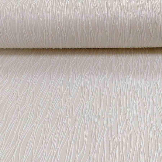 Wallpaper  -  Holden Sienna White Plain Stripe Textures Wallpaper - 35183  -  50116913