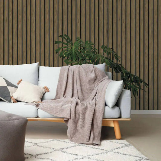 Wallpaper  -  Holden Wood Slate Dark Oak Wallpaper -13130  -  60003813