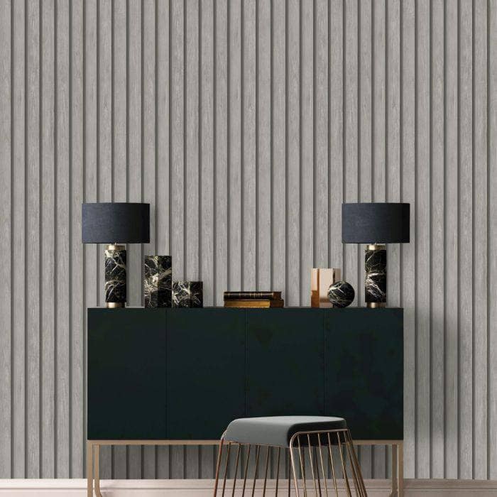 Wallpaper  -  Holden Wood Slate Grey Wallpaper -13133  -  60003819