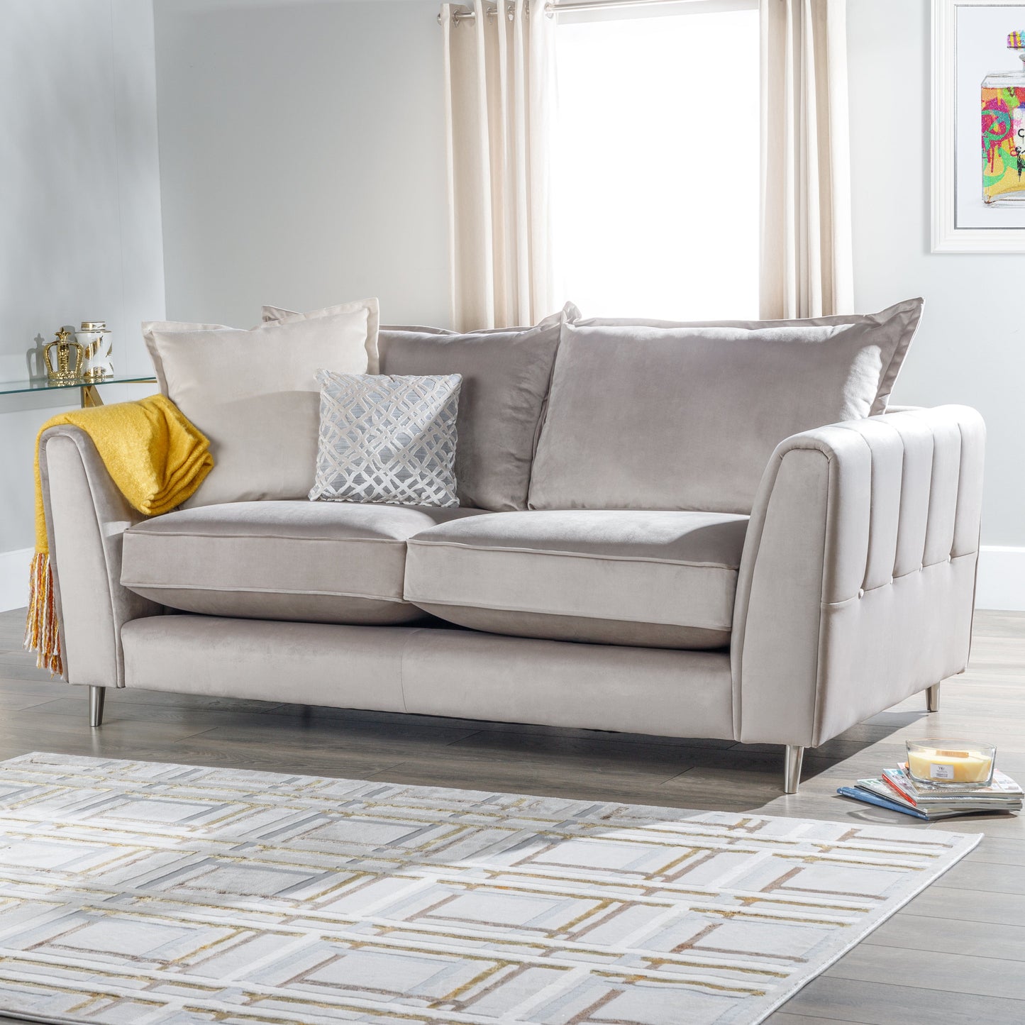 Furniture  -  Nice 3 Seater Sofa  -  60002824