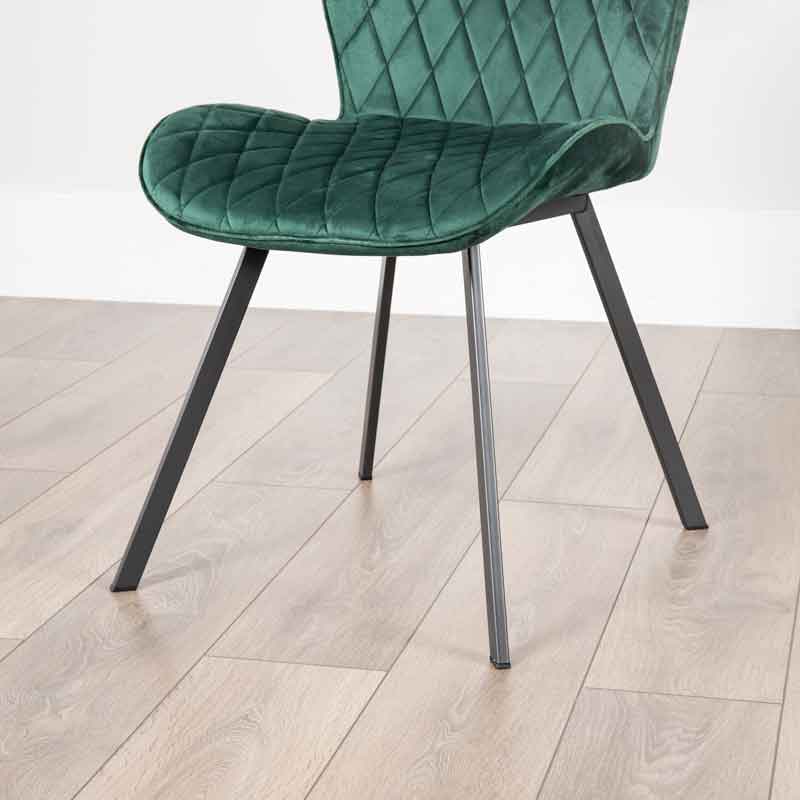Furniture  -  Bella 180cm Table & 6 Vancouver Emerald Chairs  -  60006107