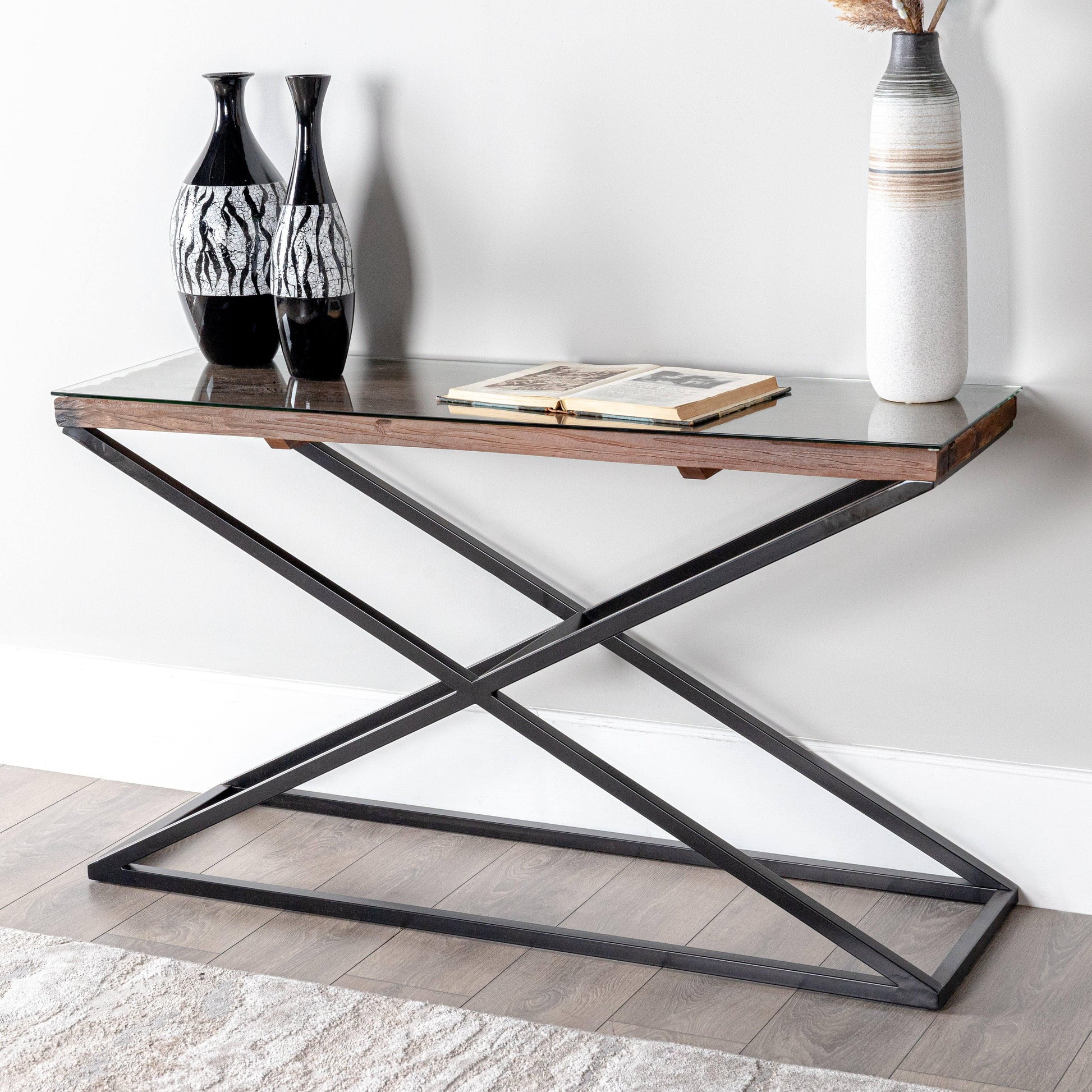 Furniture  -  Bella Wood Console Table  -  60004572