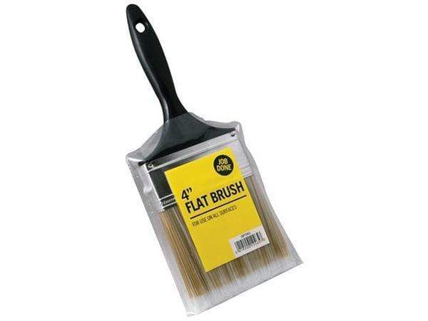 Paint  -  Job Done 4" Flat Brush  -  50079332