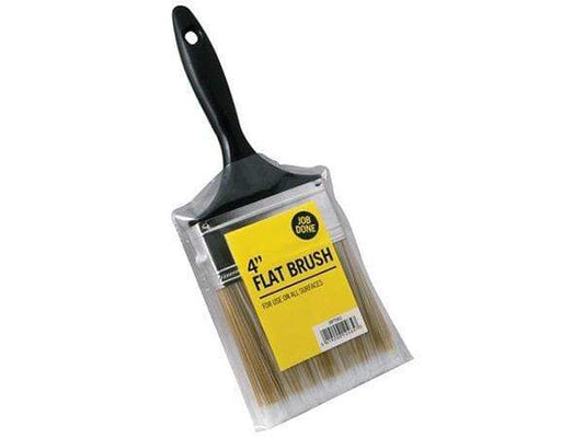 Paint  -  Job Done 4" Flat Brush  -  50079332