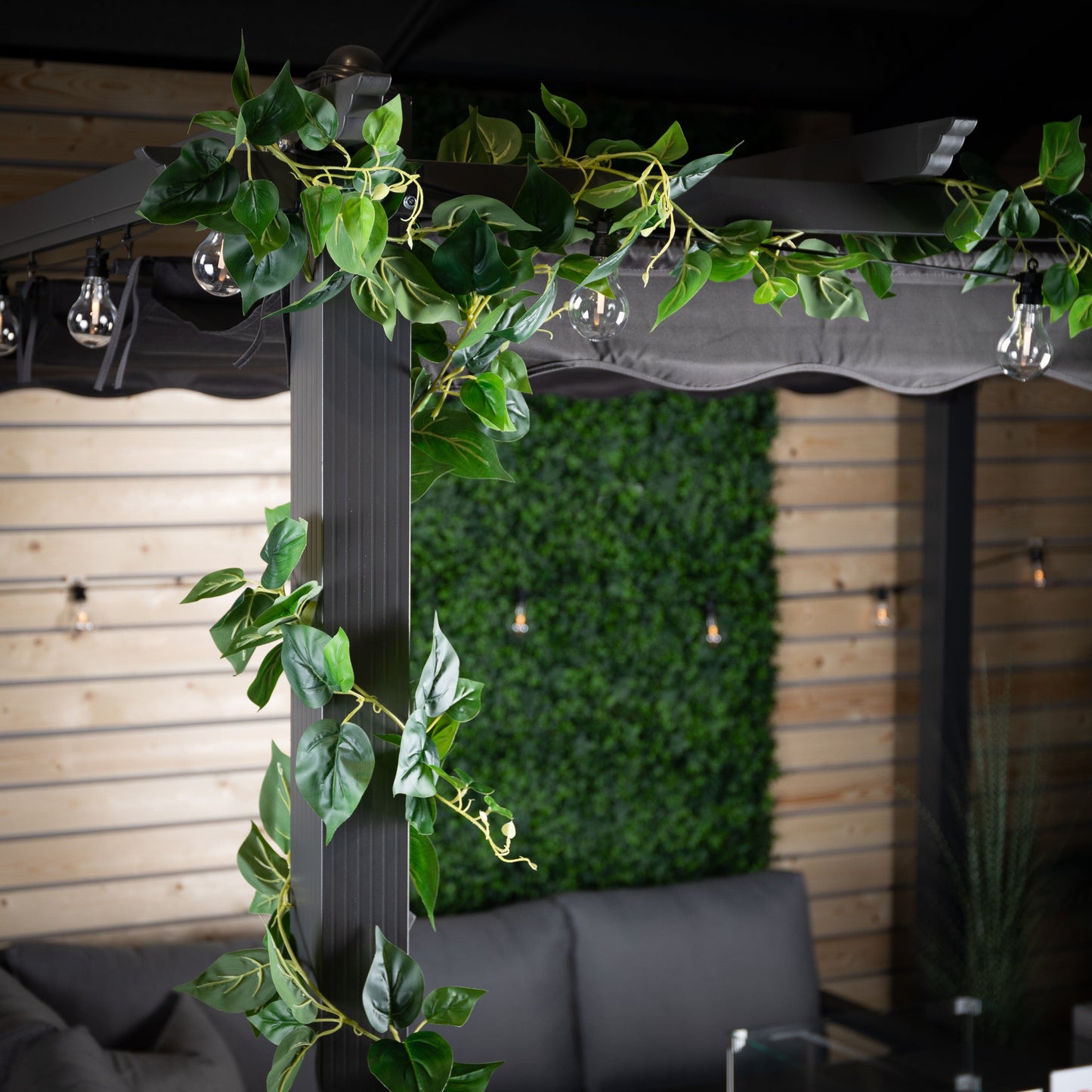 Gardening  -  Kaemingk 801079 Garland Vine Green 220Cm  -  60002624