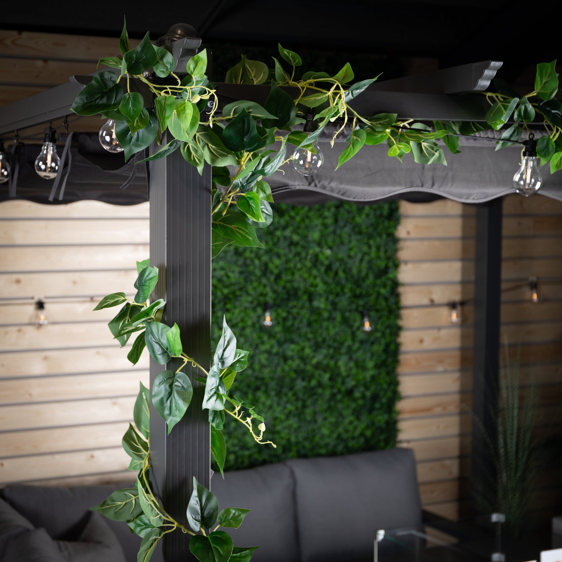 Gardening  -  Kaemingk 801079 Garland Vine Green 220Cm  -  60002624