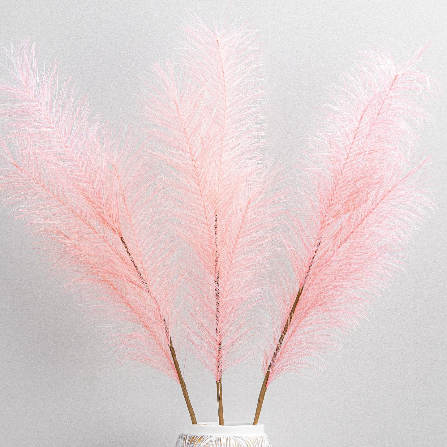 Christmas  -  Light Pink Pampas Grass Stem - 80cm  -  60002643
