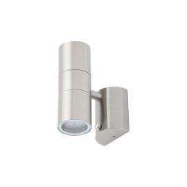 Lights  -  Leto Stainless Steel Outdoor Wall Light  -  50150542