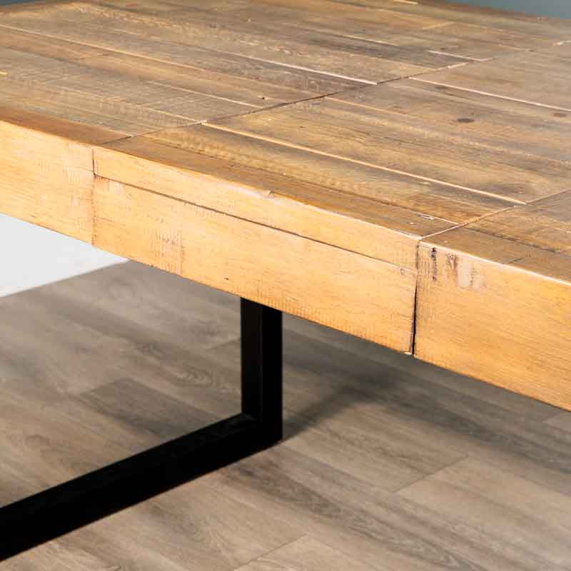 Furniture  -  Lincoln Rustic Extendable Dining Table  -  50128897
