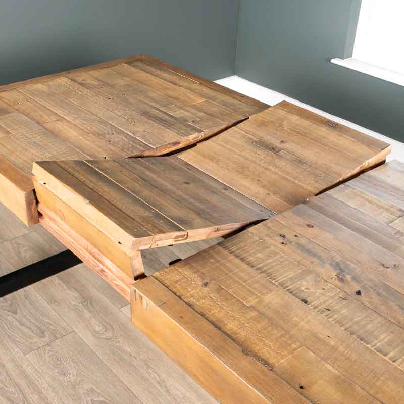 Furniture  -  Lincoln Rustic Extendable Dining Table  -  50128897