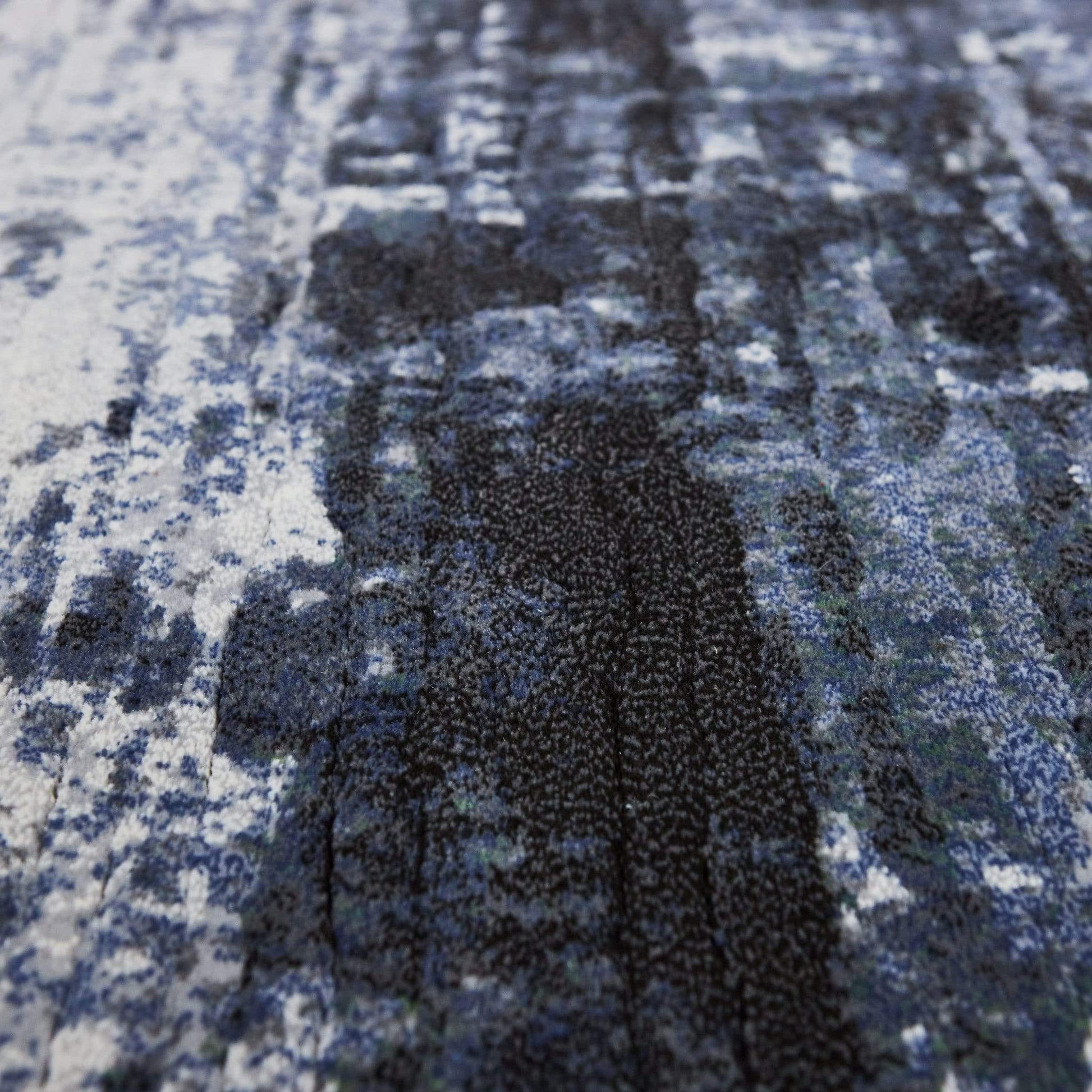 Rugs  -  Galleria Blue Abstract Rug - Multiple Sizes  - 